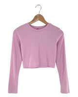 Saco crop manga larga canale