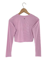 Saco crop manga larga canale