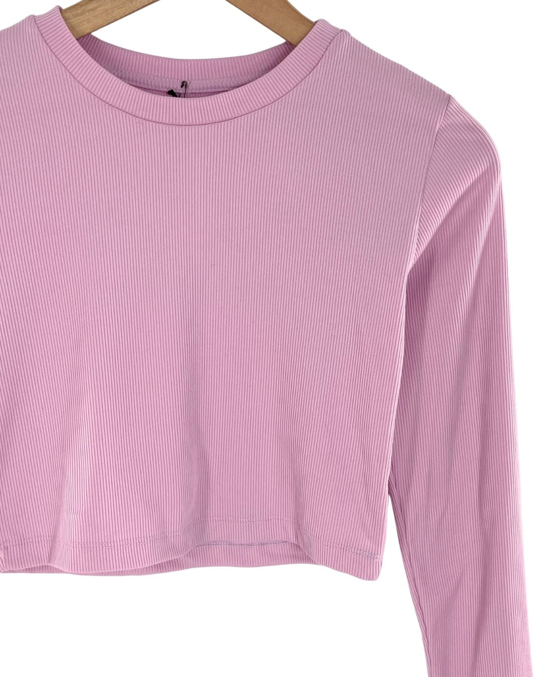 Saco crop manga larga canale