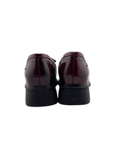 Mocasines en cuero con lazo