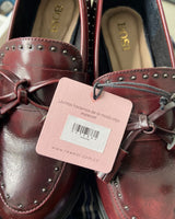 Mocasines en cuero con lazo