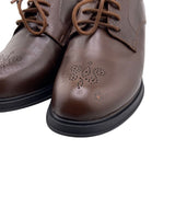 Oxford en cuero con cordones