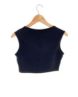 Crop top sleeveless