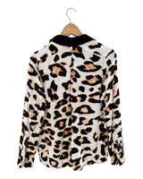 Camisa satinada animal print