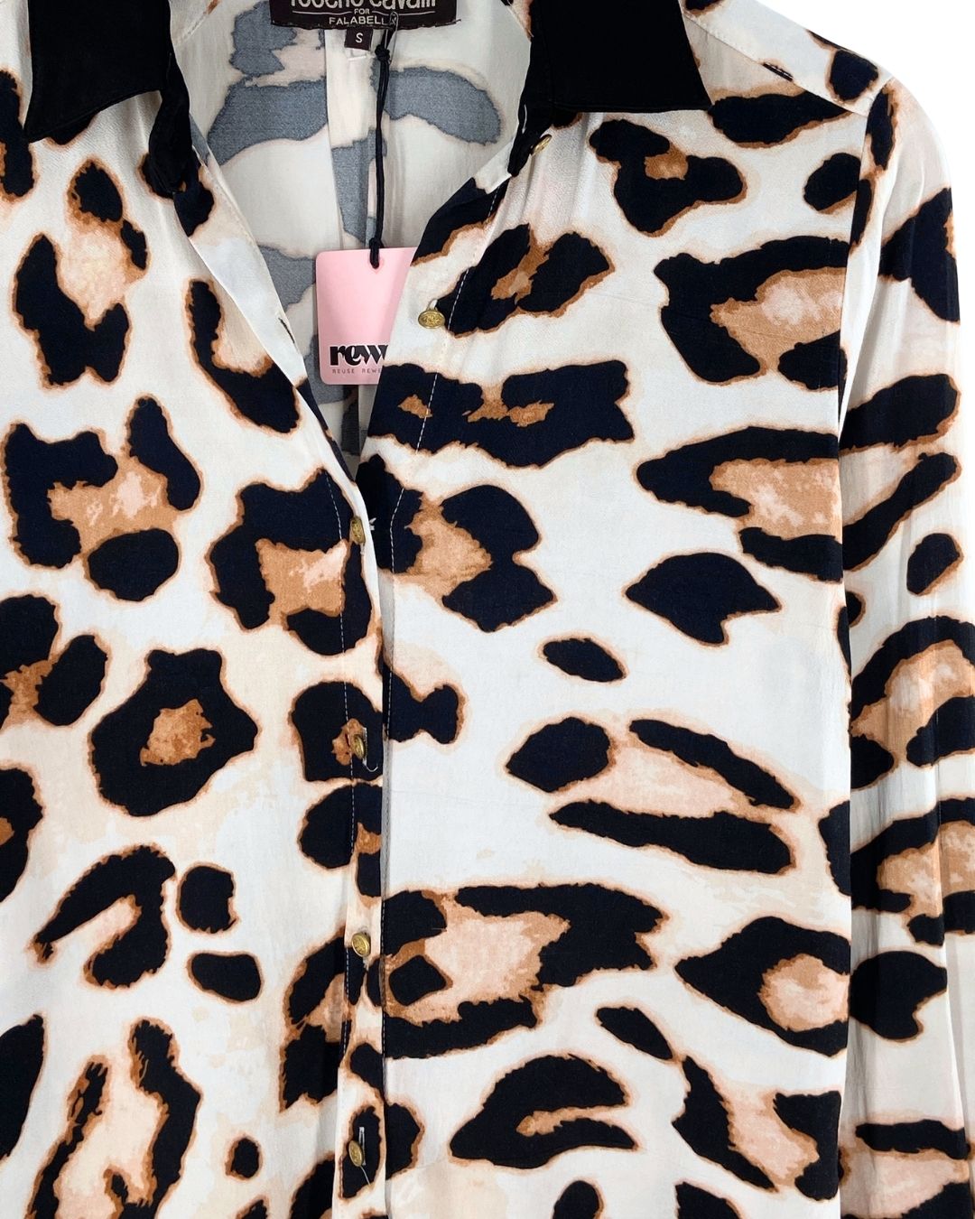 Camisa satinada animal print