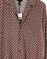 Camisa manga larga print