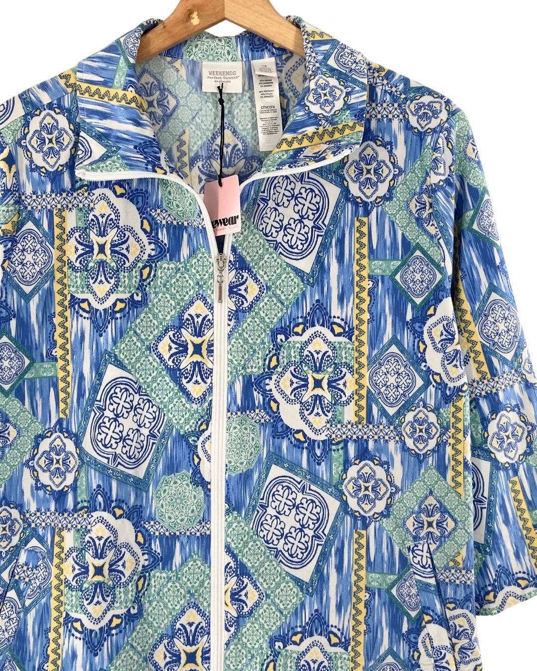 Chaqueta manga 3/4  print
