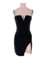 Vestido mini de tiras delgadas