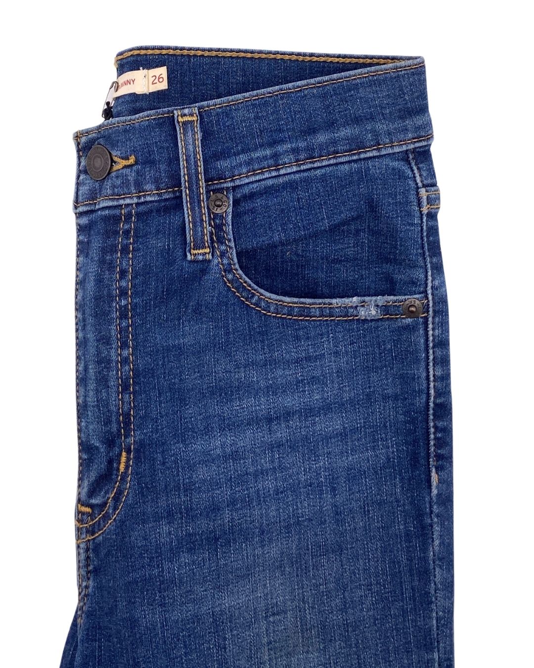 Skinny jean stretch destroyed