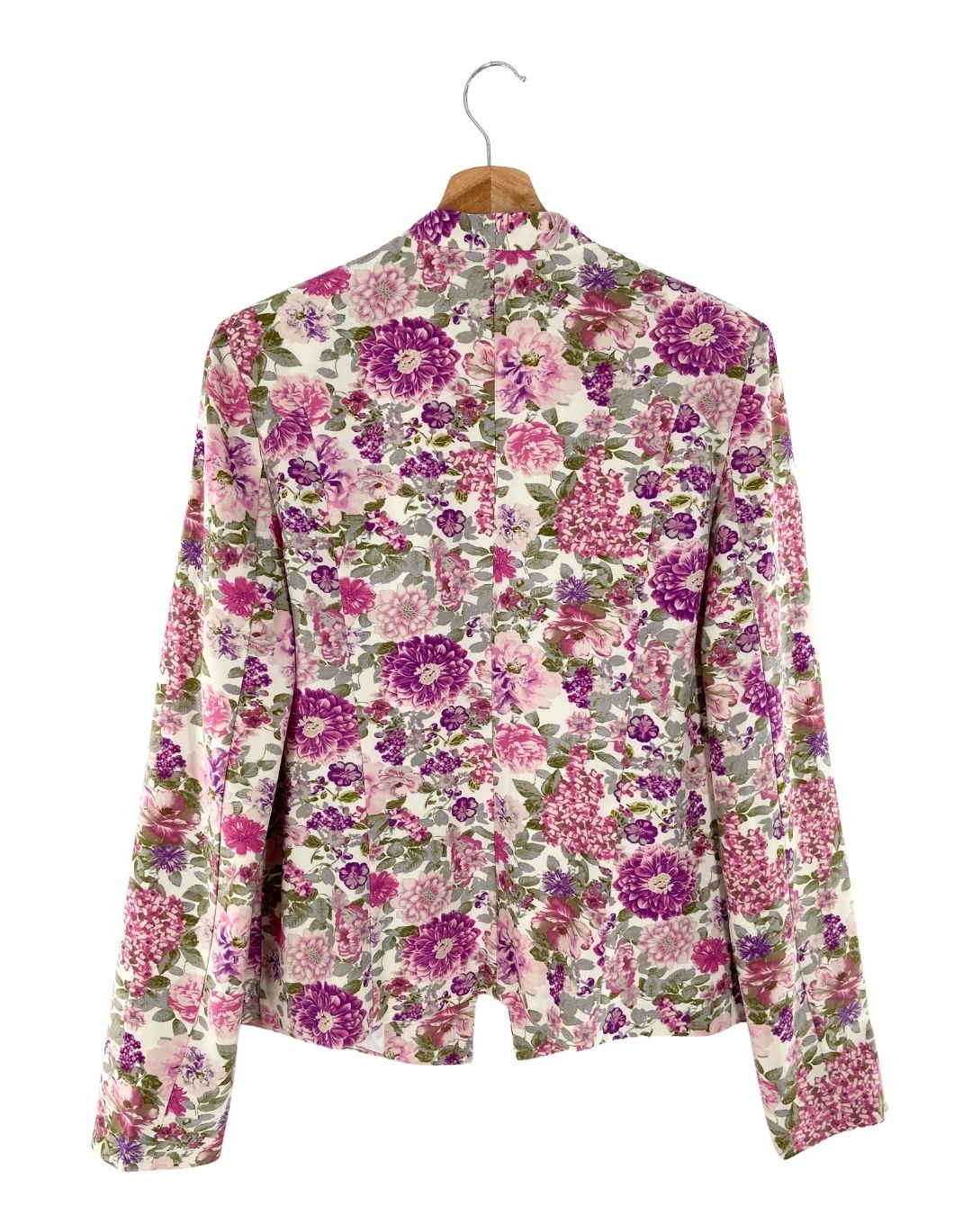 Blazer abierto print flores