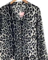 Vestido mini abotonado