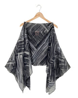 Blusa traslucida botones