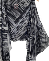 Blusa traslucida botones