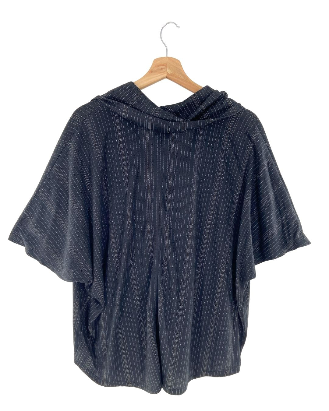 Blusa a rayas cuello amplio