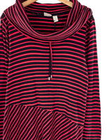 Vestido mini a rayas