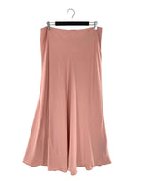 Maxi falda amplia satinada