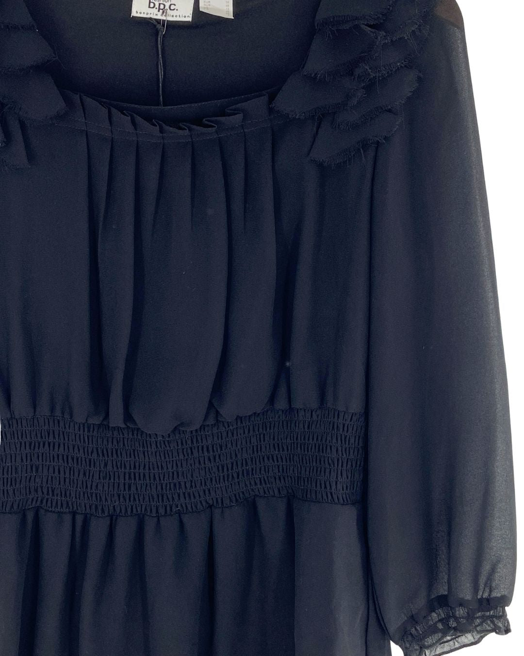 Blusa mangas traslucidas