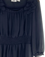 Blusa mangas traslucidas