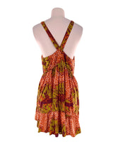 Vestido mini de tiras print