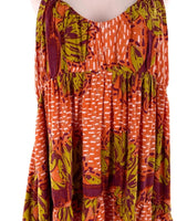Vestido mini de tiras print
