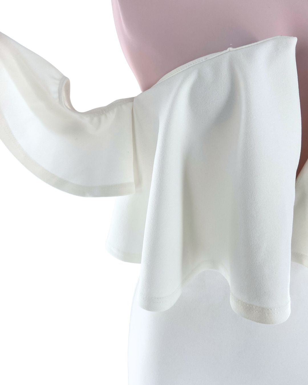 Vestido mini off shoulder