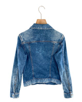 Chaqueta abotonada en denim