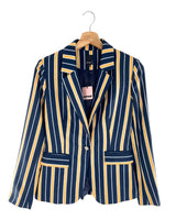 Blazer abotonado a rayas