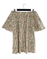 Vestido mini off shoulder