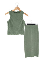 Set de blusa y maxi falda