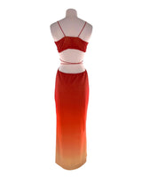 Maxi vestido estructurado