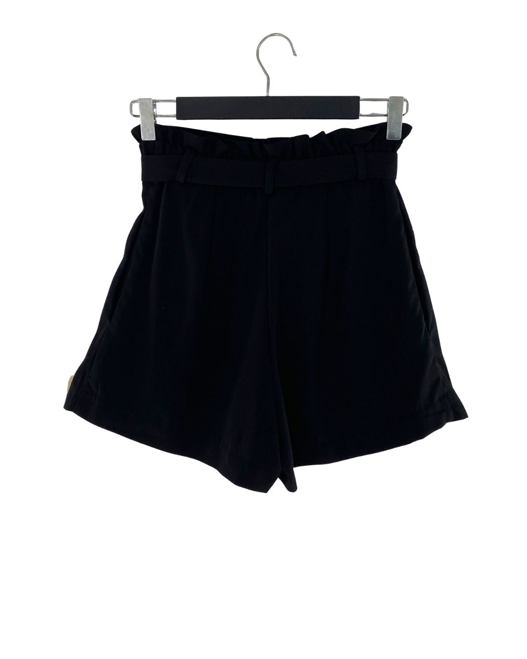 Short mini shuit con cinturon