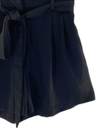 Short mini shuit con cinturon