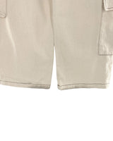 Jean rigido cargo wide leg