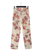 Jean rigido straight print