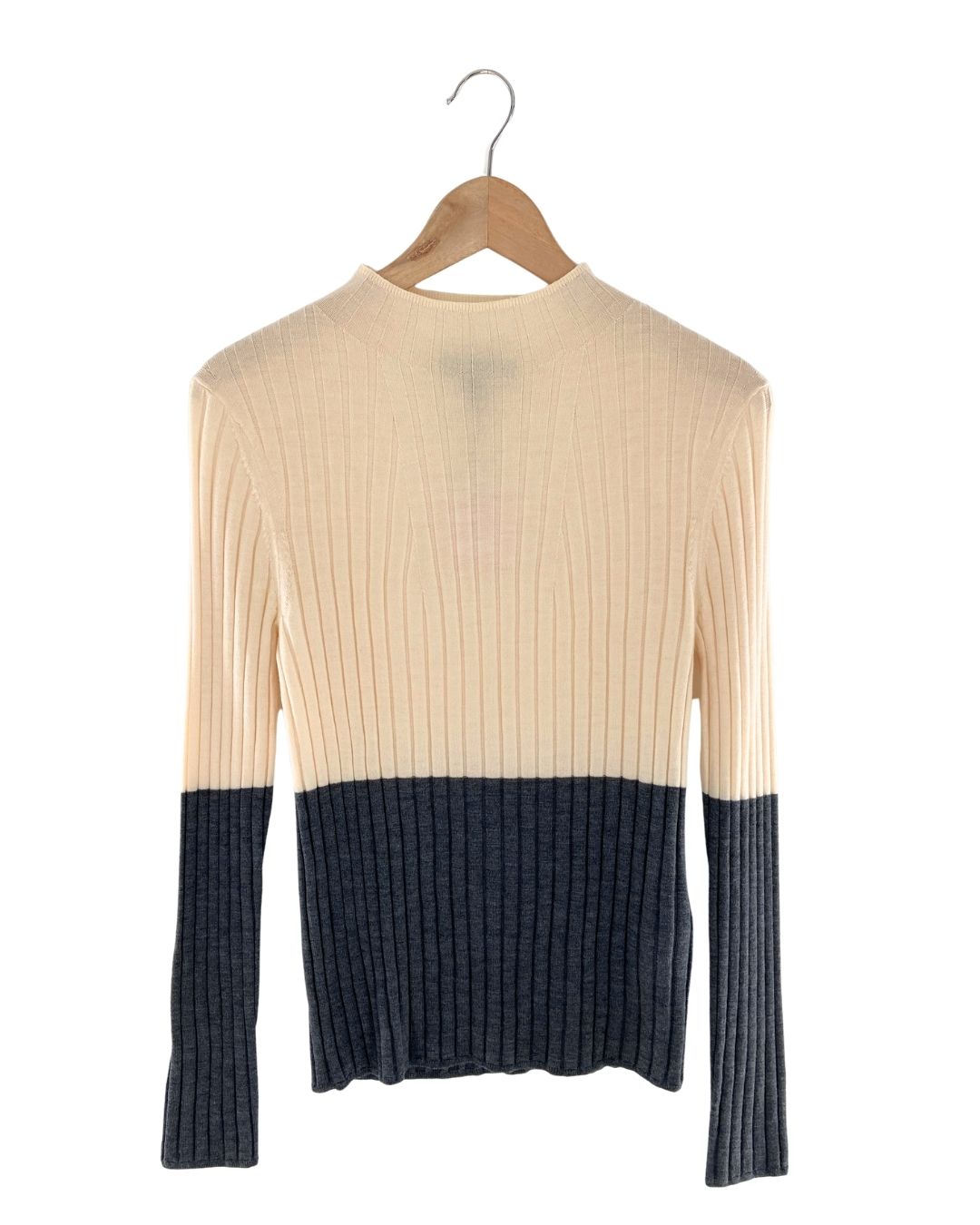 Saco manga larga color block