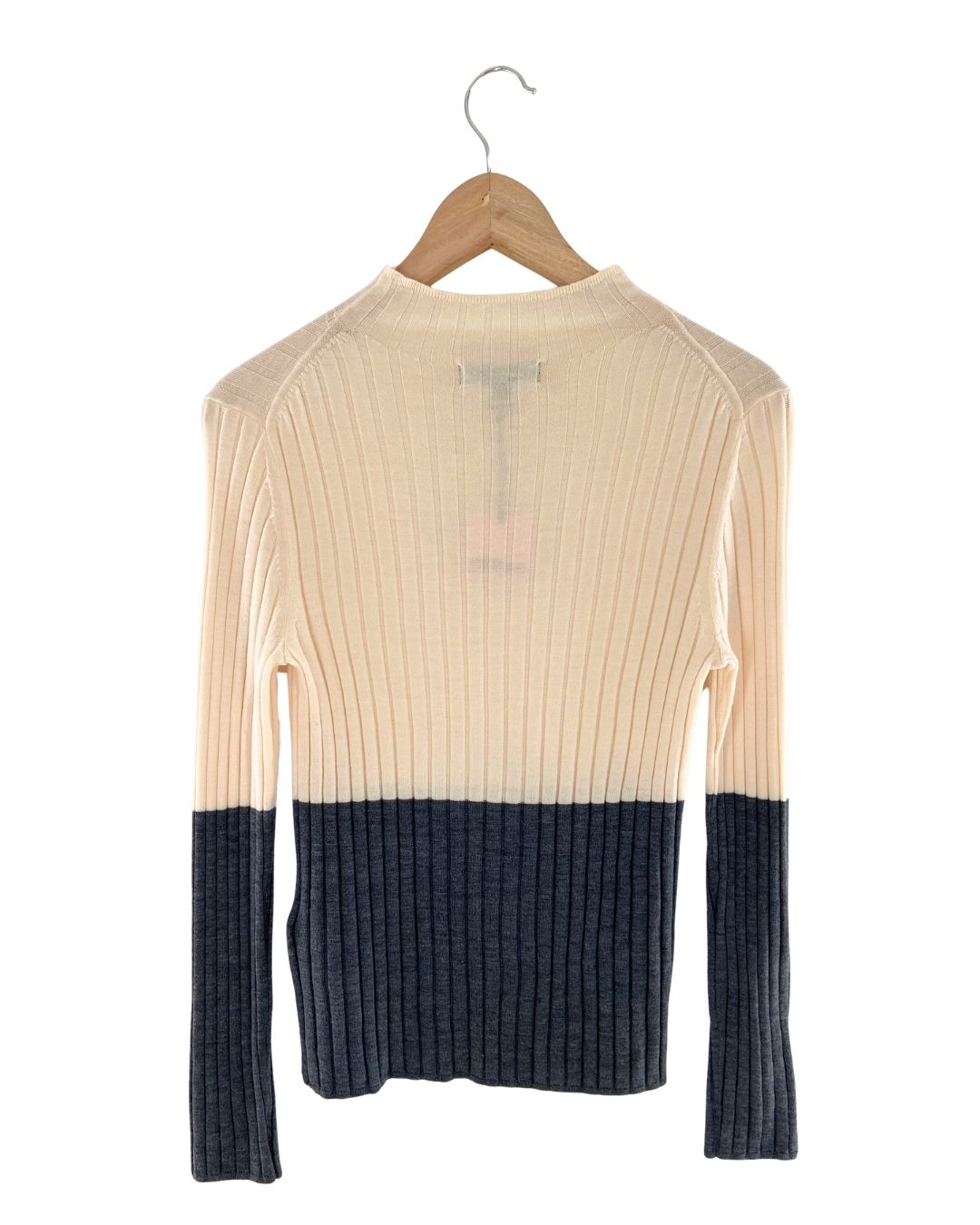 Saco manga larga color block
