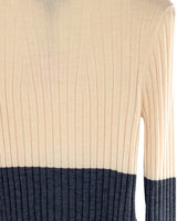 Saco manga larga color block