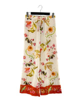 Pantalon palazzo encauchado
