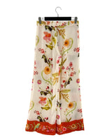 Pantalon palazzo encauchado