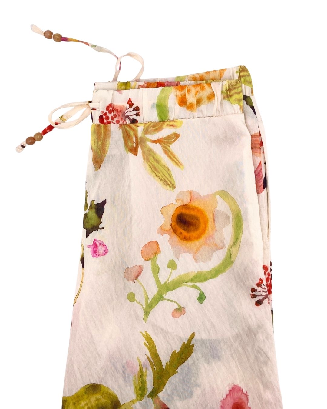 Pantalon palazzo encauchado