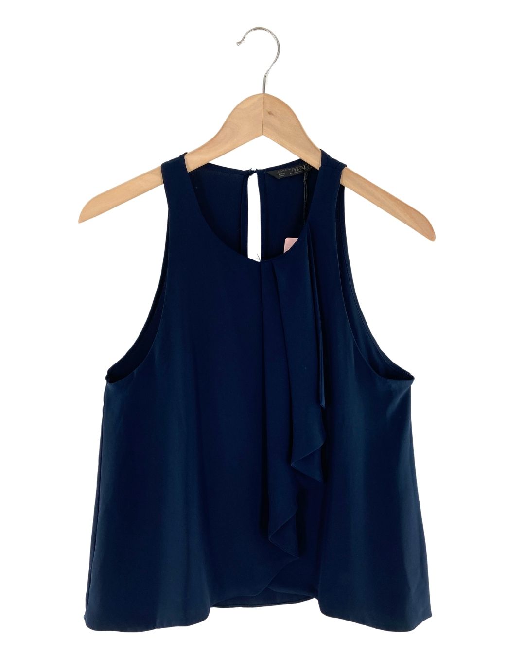 Blusa sleeveless con prenses