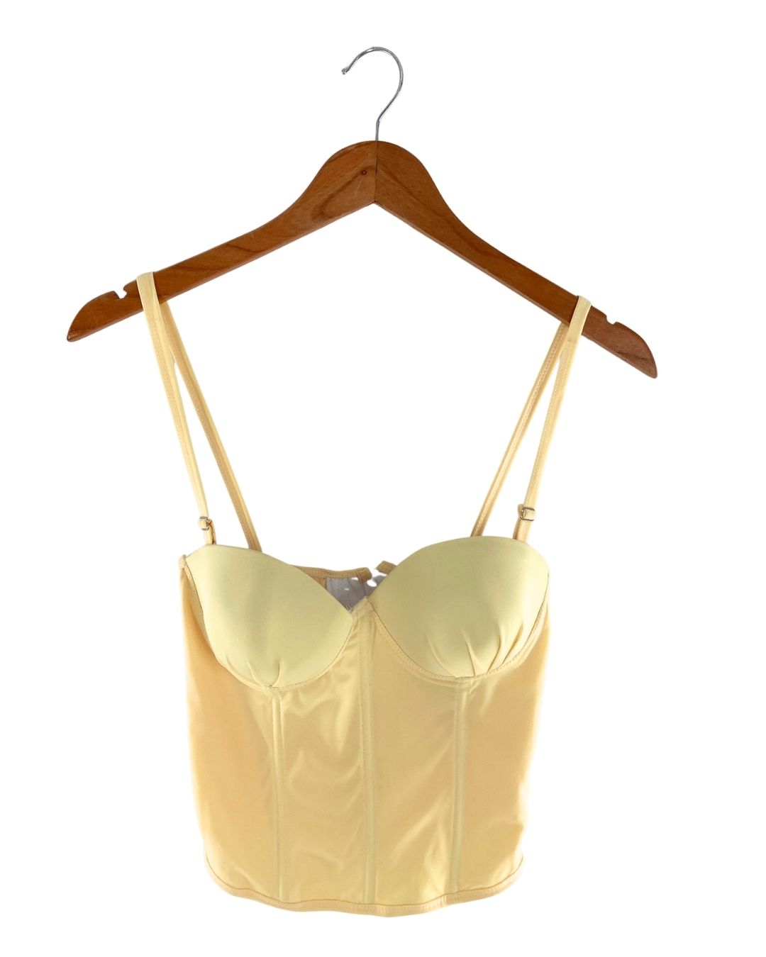 Blusa tipo corset con copas