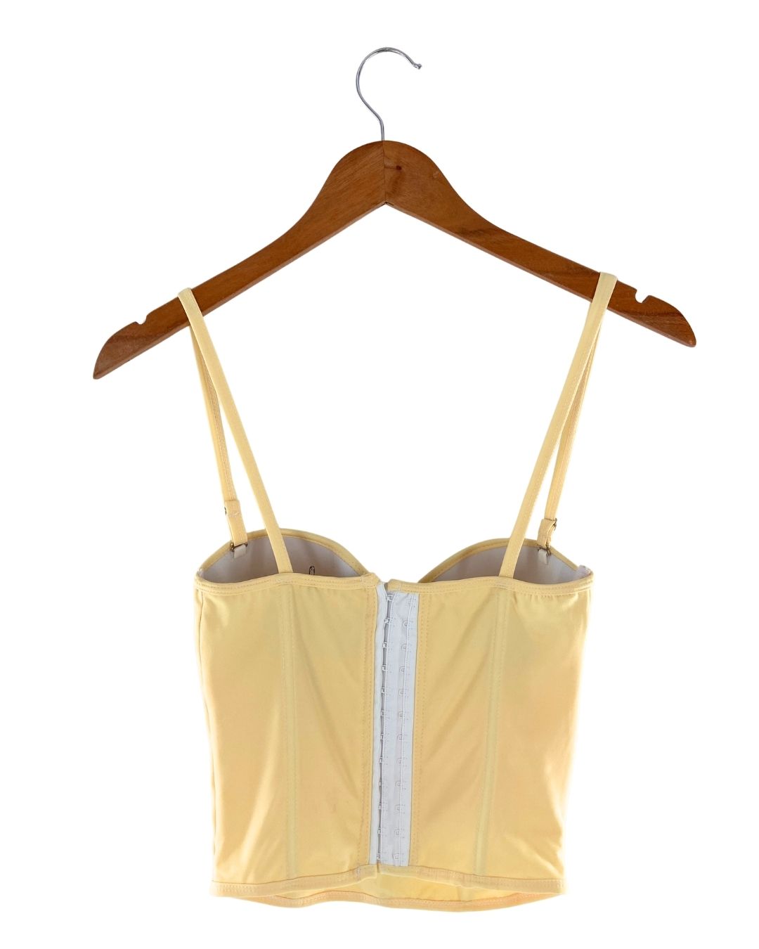 Blusa tipo corset con copas