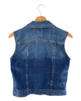 Chaleco abotonado en denim