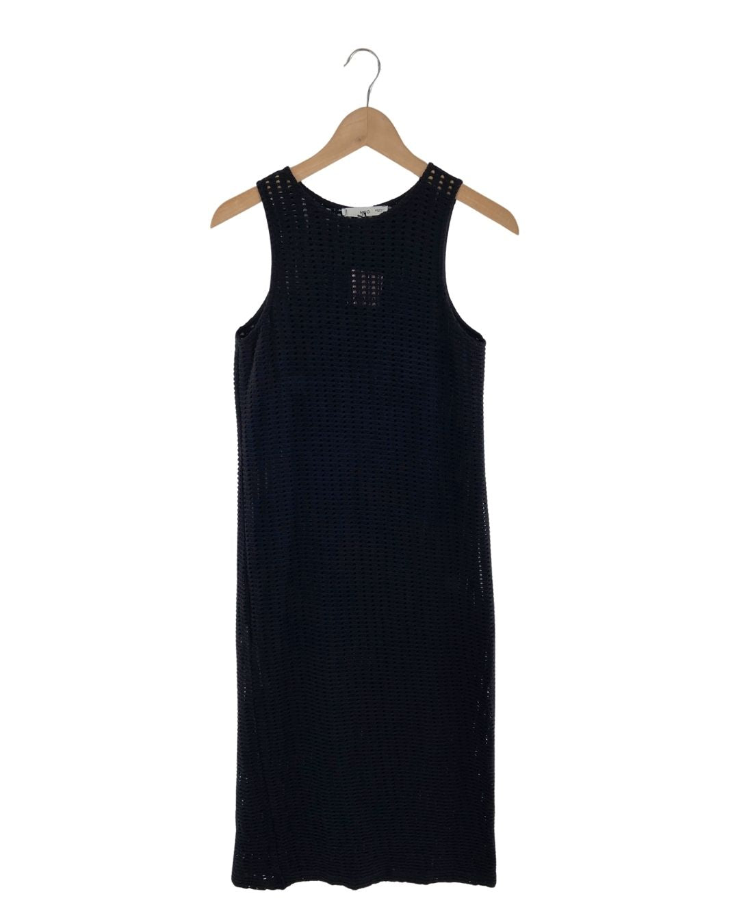 Vestido tejido abierto