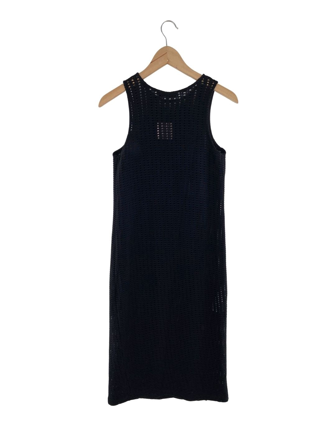 Vestido tejido abierto