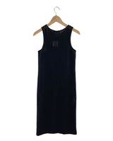 Vestido tejido abierto