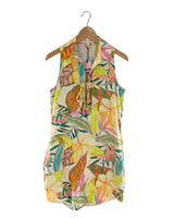 Vestido mini sleeveless print