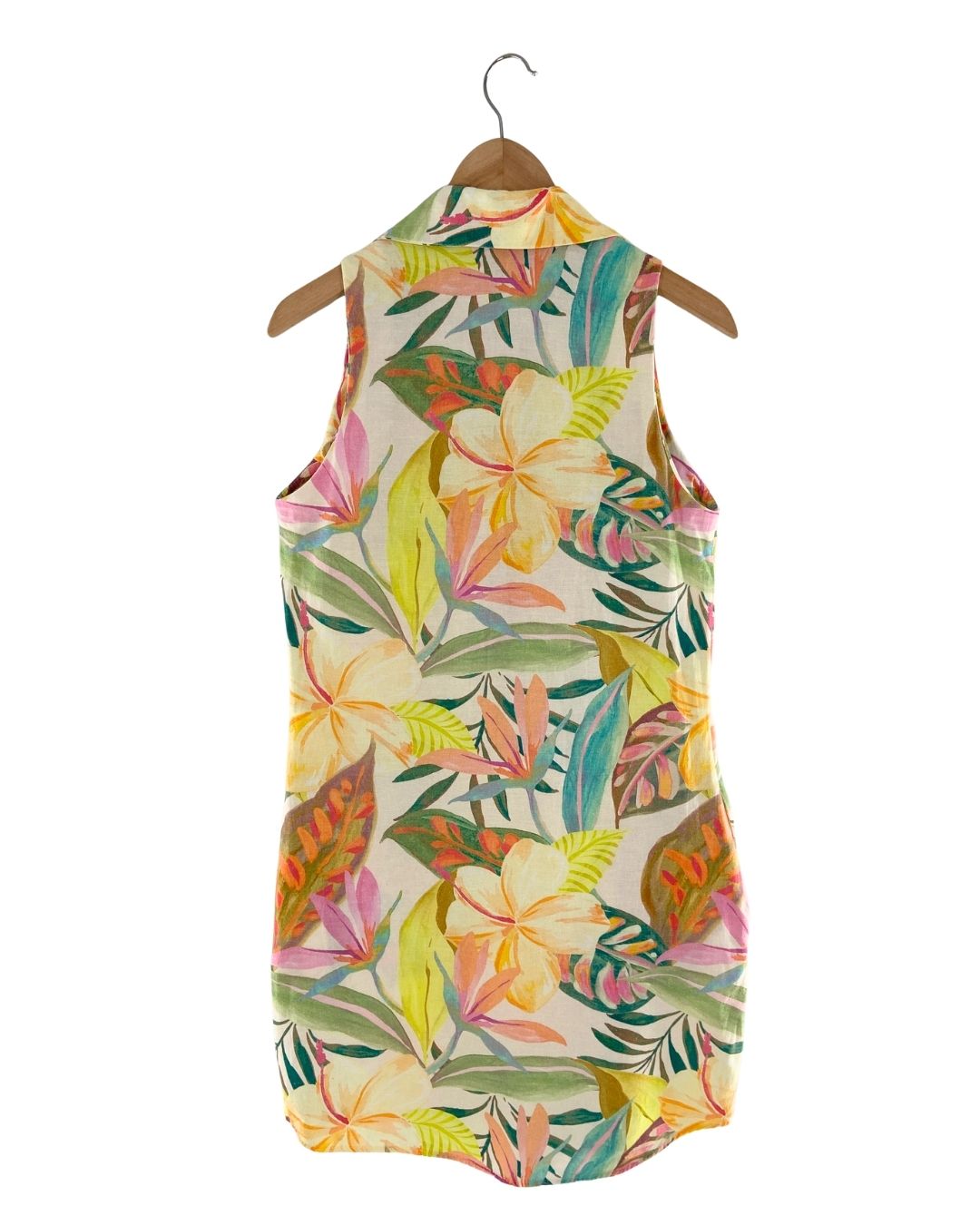 Vestido mini sleeveless print