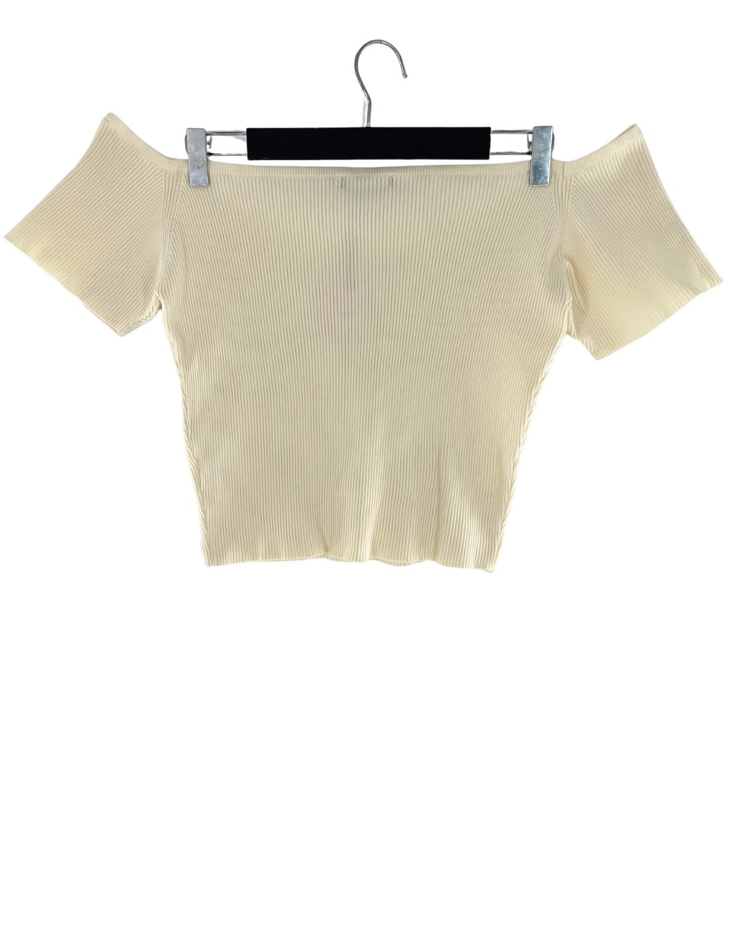 Blusa off shoulder canale